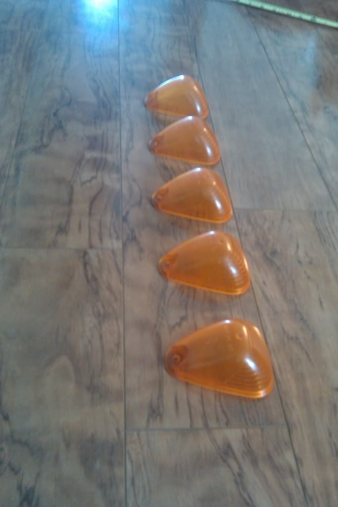99 ? OEM cab light covers (orange) Ford Power Stroke Nation